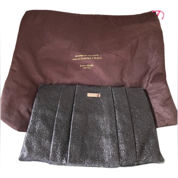 kate spade Handbags - Kate Spade Clutch evening bag with dust bag EUC ♠️